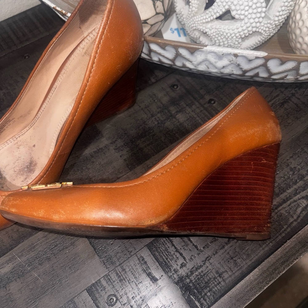Tory Burch Melinda 85mm Closed Toe Wedges 9.5​ - Picture 2 of 10